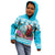 Honduras Christmas Kid Hoodie Scarlet Macaw With Feliz Navidad - Wonder Print Shop