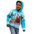 Honduras Christmas Kid Hoodie Scarlet Macaw With Feliz Navidad - Wonder Print Shop