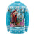 Honduras Christmas Long Sleeve Shirt Scarlet Macaw With Feliz Navidad - Wonder Print Shop