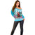 Honduras Christmas Off Shoulder Sweater Scarlet Macaw With Feliz Navidad - Wonder Print Shop