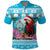 Honduras Christmas Polo Shirt Scarlet Macaw With Feliz Navidad - Wonder Print Shop