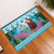 Honduras Christmas Rubber Doormat Scarlet Macaw With Feliz Navidad - Wonder Print Shop