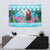 Honduras Christmas Tapestry Scarlet Macaw With Feliz Navidad