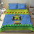 Gabon Christmas Bedding Set Coat Of Arms Joyeux Noel - Wonder Print Shop