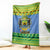 Gabon Christmas Blanket Coat Of Arm Joyeux Noel