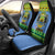 Gabon Christmas Car Seat Cover Coat Of Arms Joyeux Noel - Wonder Print Shop