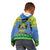 Gabon Christmas Kid Hoodie Coat Of Arms Joyeux Noel - Wonder Print Shop