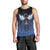 Personalised Egyptian Ankh Men Tank Top Egypt Hieroglyphs Pattern