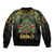 Egypt Anubis Bomber Jacket Golden Ancient Egypt Pattern