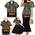 Egypt Anubis Family Matching Mermaid Dress and Hawaiian Shirt Golden Ancient Egypt Pattern