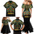 Egypt Anubis Family Matching Mermaid Dress and Hawaiian Shirt Golden Ancient Egypt Pattern