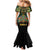 Egypt Anubis Family Matching Mermaid Dress and Hawaiian Shirt Golden Ancient Egypt Pattern