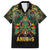 Egypt Anubis Family Matching Off Shoulder Short Dress and Hawaiian Shirt Golden Ancient Egypt Pattern