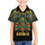 Egypt Anubis Family Matching Off Shoulder Short Dress and Hawaiian Shirt Golden Ancient Egypt Pattern