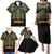 Egypt Anubis Family Matching Puletasi and Hawaiian Shirt Golden Ancient Egypt Pattern