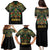 Egypt Anubis Family Matching Puletasi and Hawaiian Shirt Golden Ancient Egypt Pattern