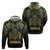 Egypt Anubis Hoodie Golden Ancient Egypt Pattern