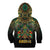 Egypt Anubis Kid Hoodie Golden Ancient Egypt Pattern