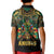 Egypt Anubis Kid Polo Shirt Golden Ancient Egypt Pattern