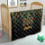 Egypt Anubis Quilt Golden Ancient Egypt Pattern