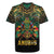 Egypt Anubis Rugby Jersey Golden Ancient Egypt Pattern