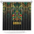 Egypt Anubis Shower Curtain Golden Ancient Egypt Pattern