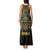 Egypt Anubis Tank Maxi Dress Golden Ancient Egypt Pattern