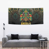 Egypt Anubis Tapestry Golden Ancient Egypt Pattern