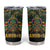 Egypt Anubis Tumbler Cup Golden Ancient Egypt Pattern