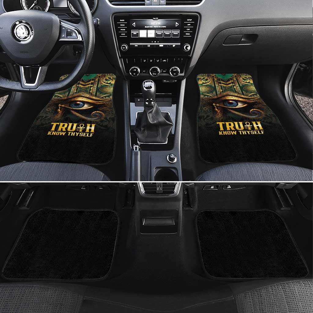 Egypt Eye of Horus Car Mats Truth Know Thyself