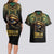 Egypt Eye of Horus Couples Matching Long Sleeve Bodycon Dress and Hawaiian Shirt Truth Know Thyself