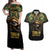 Egypt Eye of Horus Couples Matching Off Shoulder Maxi Dress and Hawaiian Shirt Truth Know Thyself