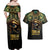 Egypt Eye of Horus Couples Matching Off Shoulder Maxi Dress and Hawaiian Shirt Truth Know Thyself