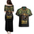 Egypt Eye of Horus Couples Matching Puletasi and Hawaiian Shirt Truth Know Thyself