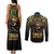 Egypt Eye of Horus Couples Matching Tank Maxi Dress and Long Sleeve Button Shirt Truth Know Thyself