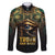 Egypt Eye of Horus Family Matching Long Sleeve Bodycon Dress and Hawaiian Shirt Truth Know Thyself