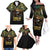 Egypt Eye of Horus Family Matching Off The Shoulder Long Sleeve Dress and Hawaiian Shirt Truth Know Thyself