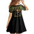 Egypt Eye of Horus Family Matching Off Shoulder Short Dress and Hawaiian Shirt Truth Know Thyself