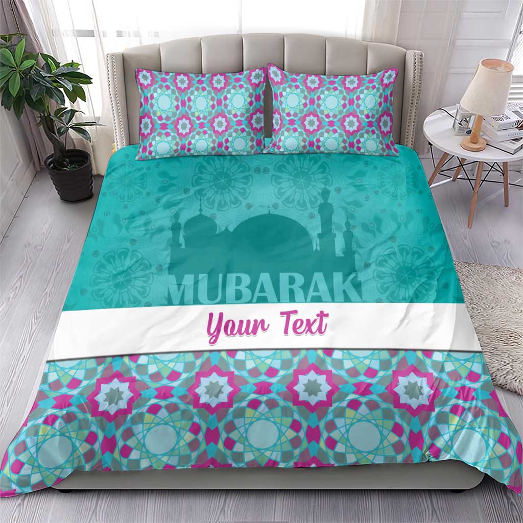 Personalised Eid Mubarak Bedding Set Eid al-Fitr