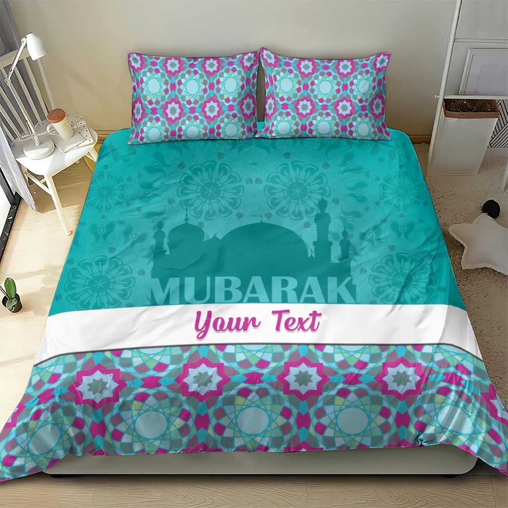 Personalised Eid Mubarak Bedding Set Eid al-Fitr