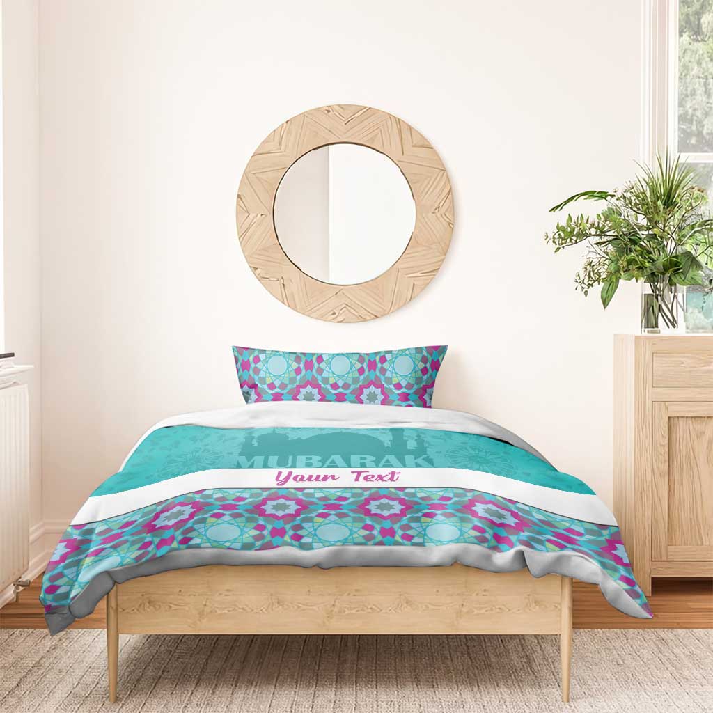 Personalised Eid Mubarak Bedding Set Eid al-Fitr