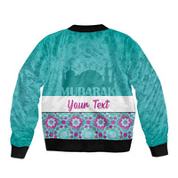 Personalised Eid Mubarak Bomber Jacket Eid al-Fitr
