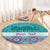 Personalised Eid Mubarak Round Carpet Eid al-Fitr