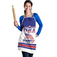 USA Ice Hockey Apron Old Glory On Ice