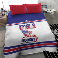 USA Ice Hockey Bedding Set Old Glory On Ice