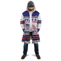 Custom USA Ice Hockey Cloak Old Glory On Ice