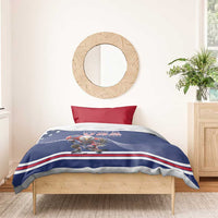 USA Ice Hockey Bedding Set Eagle Mascot