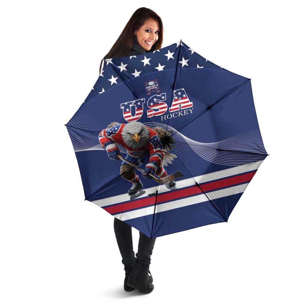 USA Ice Hockey Umbrella Eagle Mascot