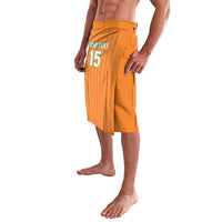 Custom Ivory Coast Football Lavalava Come On Elephants