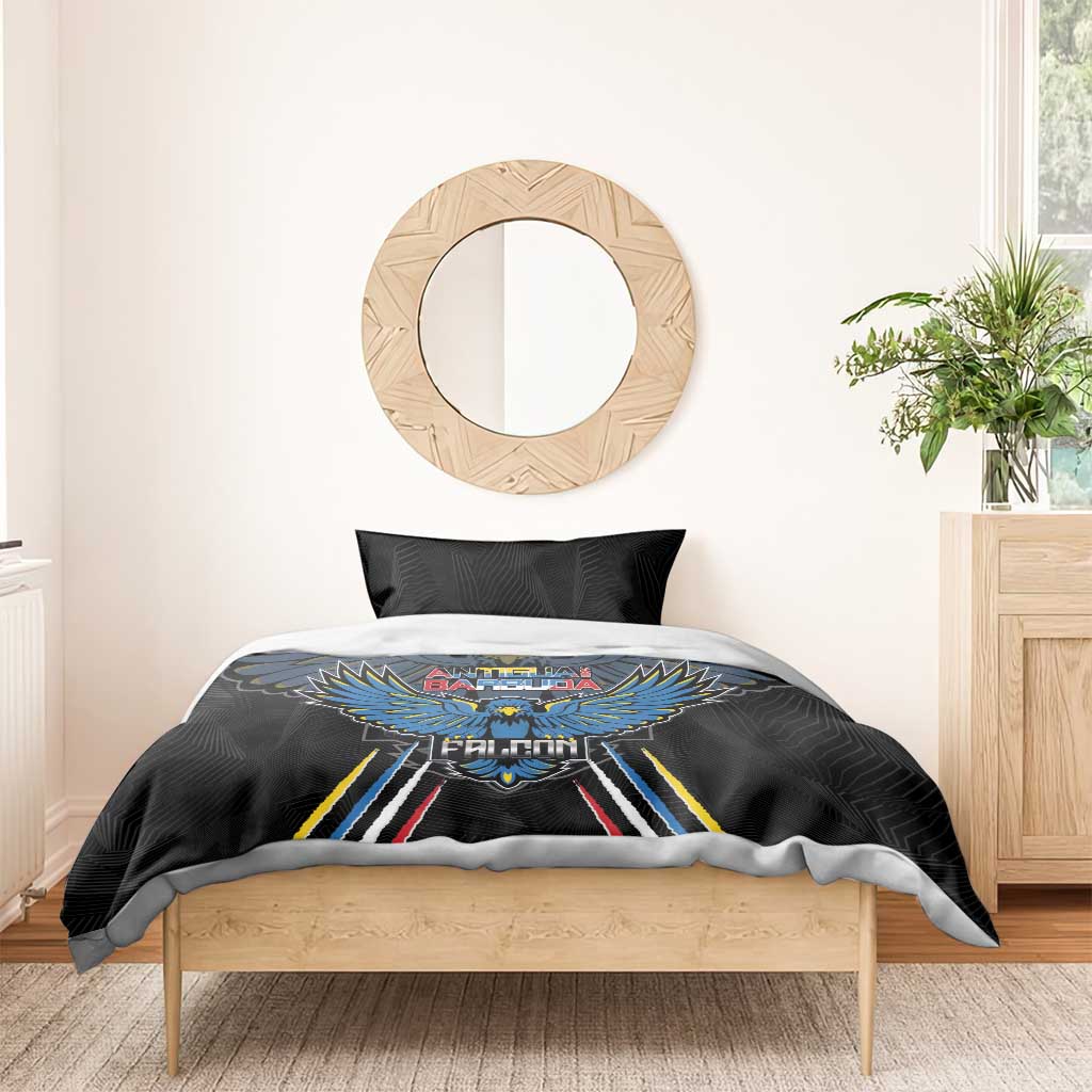 Antigua and Barbuda Cricket Bedding Set Come On Falcons